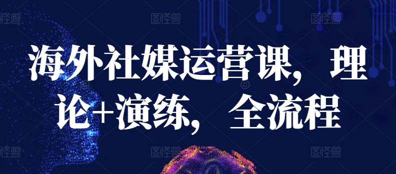 海外社媒运营课,理论+演练,全流程插图 海外社媒运营课,理论+演练,全流程