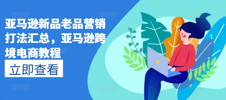 亚马逊新品老品营销打法汇总,亚马逊跨境电商教程插图 亚马逊新品老品营销打法汇总,亚马逊跨境电商教程